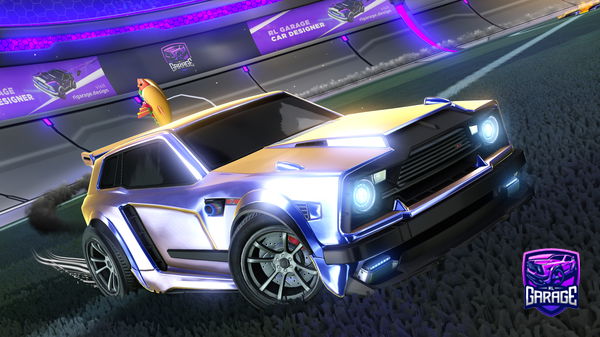 A Rocket League car design from JointBeetle897