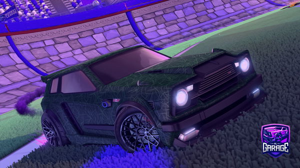 A Rocket League car design from Wazaz_