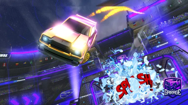 A Rocket League car design from Druan