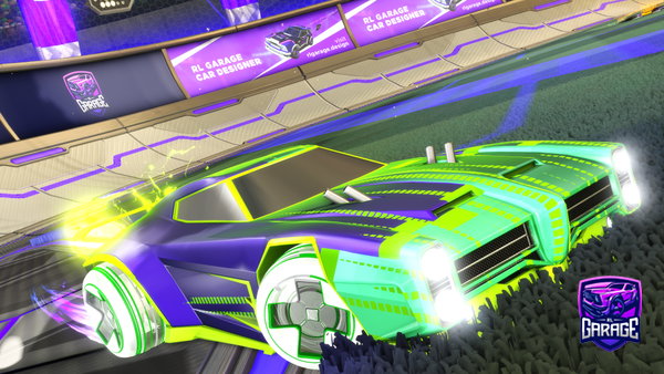 A Rocket League car design from TATOzilla