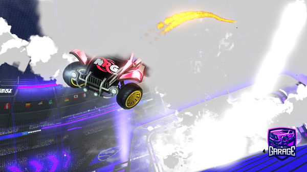 A Rocket League car design from Tertz