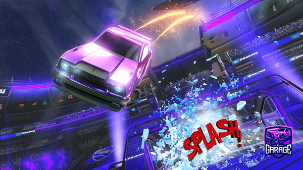 A Rocket League car design from reessmith40