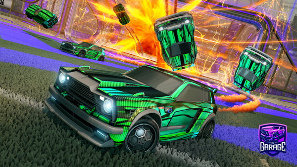 A Rocket League car design from zemso