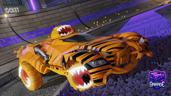 A Rocket League car design from ItzPastaa