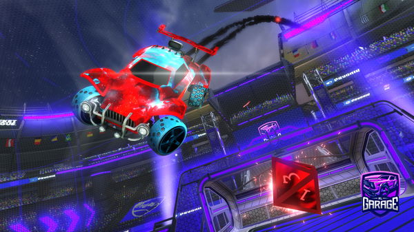 A Rocket League car design from Lara_the_queen