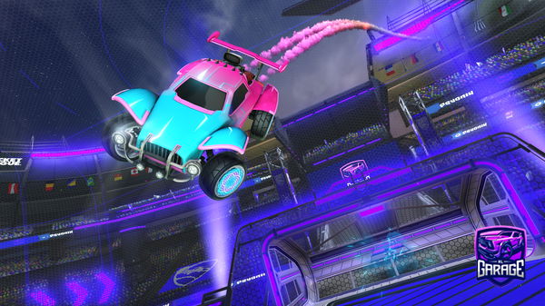 A Rocket League car design from fydeh