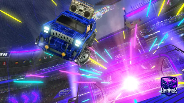 A Rocket League car design from Fry10ingBurg