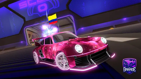 A Rocket League car design from MLG__Nico