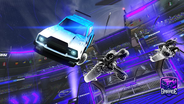 A Rocket League car design from AlexxG2709