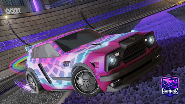 A Rocket League car design from Dennii