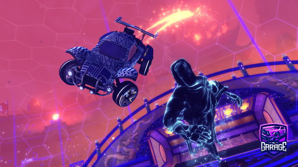 A Rocket League car design from FaZe_Fishy_Emi