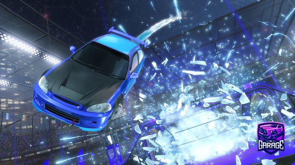 A Rocket League car design from Siwel__