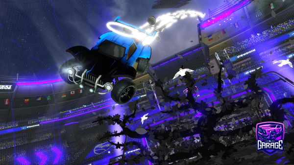 A Rocket League car design from alberito