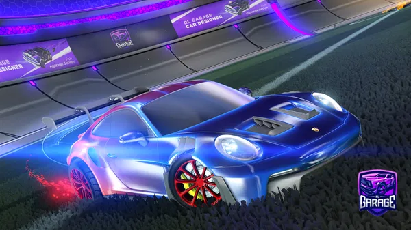 A Rocket League car design from RWJ