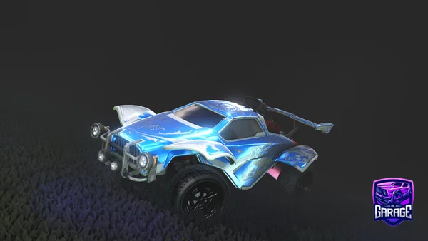 A Rocket League car design from Freestyling-Diamond