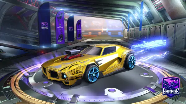 A Rocket League car design from BewilderedSheep