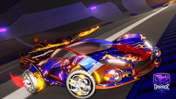 A Rocket League car design from TheDarkourZ