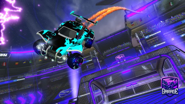 A Rocket League car design from xGqDw1