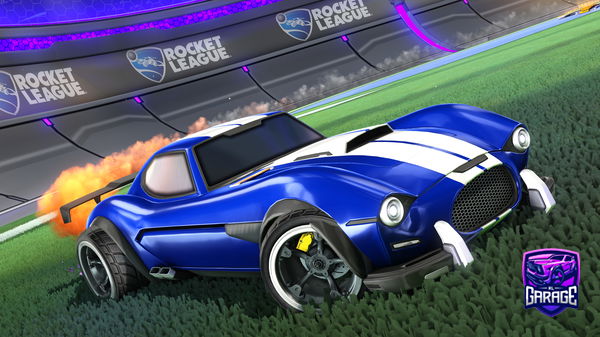 A Rocket League car design from PLOUTTY