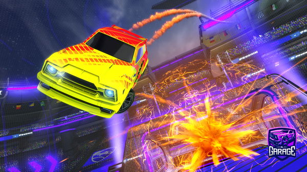 A Rocket League car design from imrussian_blyat