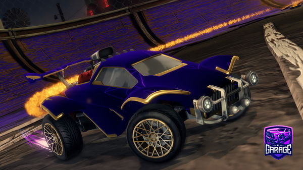 A Rocket League car design from mrelink