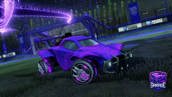 A Rocket League car design from Feniic2