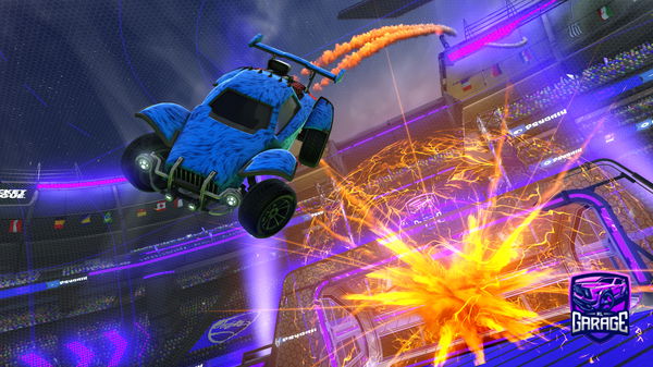 A Rocket League car design from sambra0856