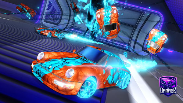 A Rocket League car design from ForeverMatt