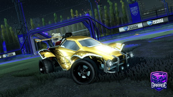 A Rocket League car design from CaipeQ