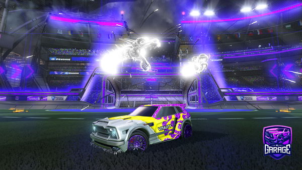 A Rocket League car design from Darkblase6349