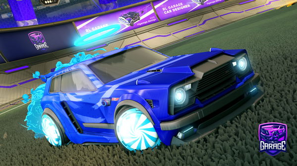 A Rocket League car design from TopBinner