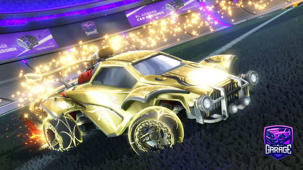 A Rocket League car design from bagsd