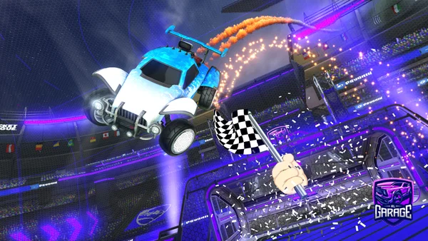 A Rocket League car design from JMZKBOI
