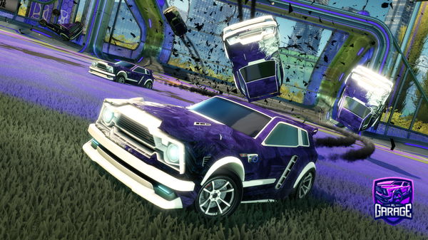 A Rocket League car design from Rileyw10