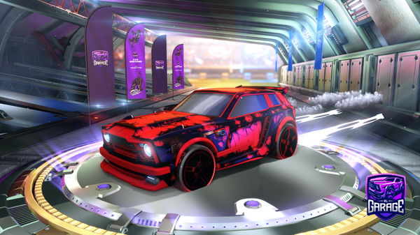 A Rocket League car design from OdaxD