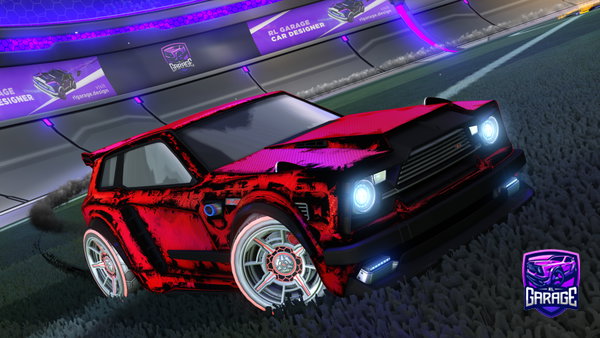 A Rocket League car design from OblxWanKenobi