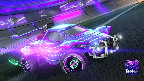 A Rocket League car design from Duska