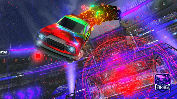 A Rocket League car design from Toti_Fox