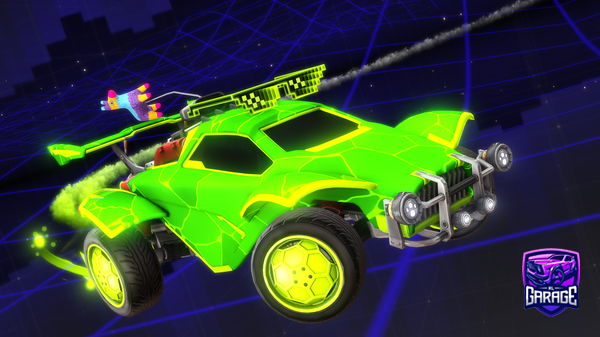 A Rocket League car design from JacksonStOres