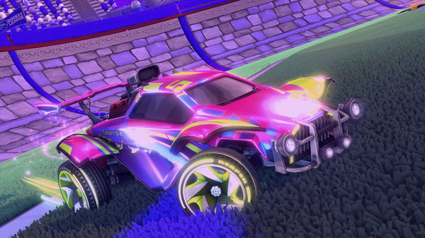 A Rocket League car design from VeNxM_42