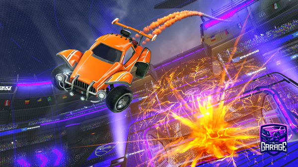 A Rocket League car design from Auceey