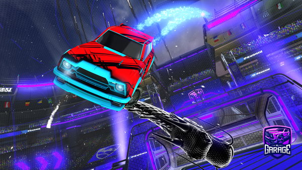 A Rocket League car design from sa3ud76