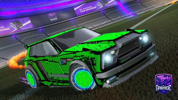 A Rocket League car design from Abduuu