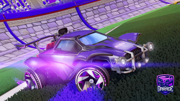 A Rocket League car design from Rafitas
