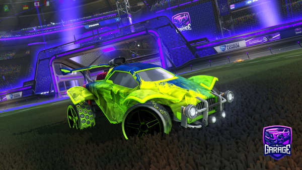 A Rocket League car design from Galaxyyoo_GX1