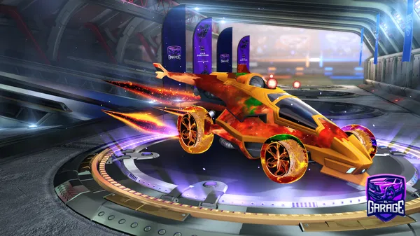 A Rocket League car design from irosario78