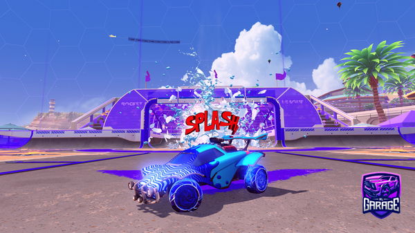 A Rocket League car design from Kingkaram693781