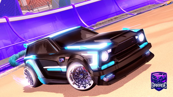A Rocket League car design from mahouds