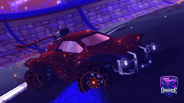 A Rocket League car design from Afateer