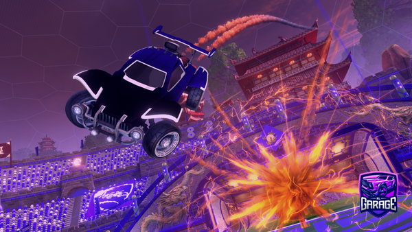 A Rocket League car design from kikoblacko